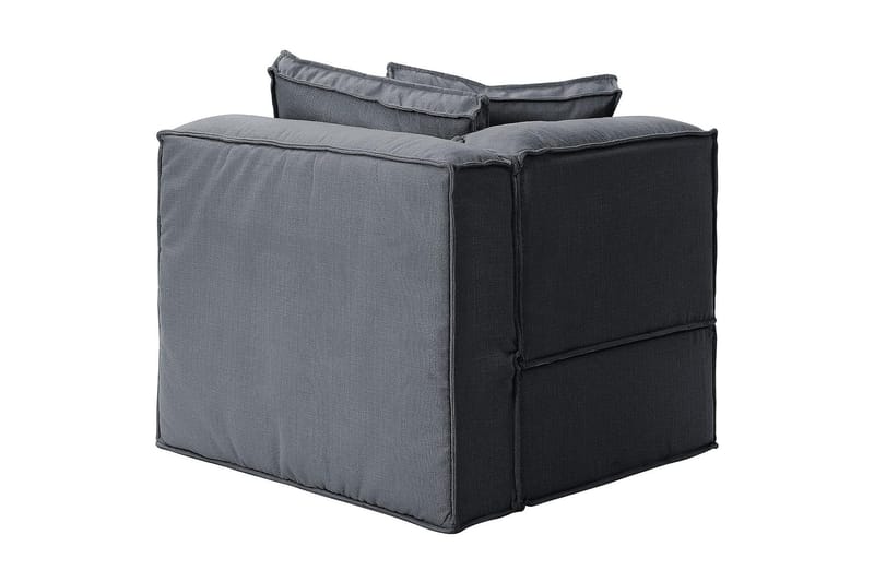 Hjørnemodul Trianta - Lysegrå/Svart - Møbler - Sofaer - Modulsofaer - Hjørnemodul