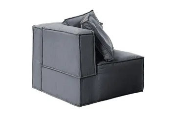 Hjørnemodul Trianta - Lysegrå/Svart - Møbler - Sofaer - Modulsofaer - Hjørnemodul