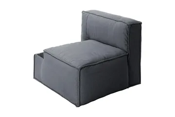 Hjørnemodul Trianta - Lysegrå/Svart - Møbler - Sofaer - Modulsofaer - Hjørnemodul