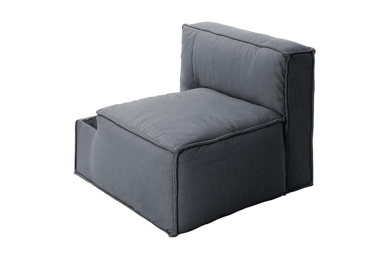 Hjørnemodul Trianta - Lysegrå/Svart - Møbler - Sofaer - Modulsofaer - Hjørnemodul