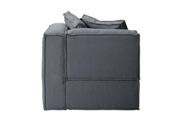 Hjørnemodul Trianta - Lysegrå/Svart - Møbler - Sofaer - Modulsofaer - Hjørnemodul