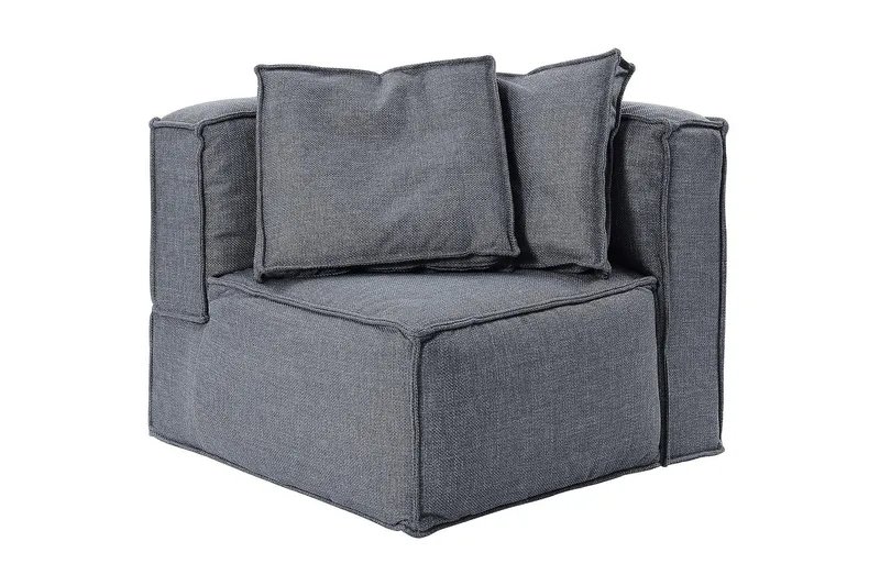 Hjørnemodul Trianta, Mørkegrå/Svart