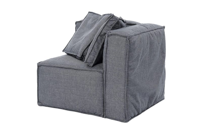 Hjørnemodul Trianta - Mørkegrå/Svart - Møbler - Sofaer - Modulsofaer - Hjørnemodul