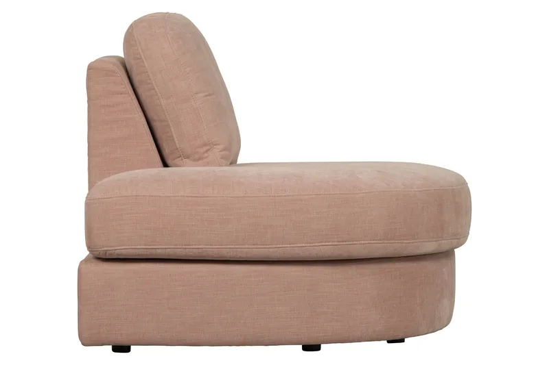 Kielstra Hjørnemodul Venstre - Rosa - Møbler - Sofaer - Modulsofaer - Hjørnemodul