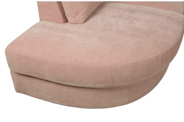 Kielstra Hjørnemodul Venstre - Rosa - Møbler - Sofaer - Modulsofaer - Hjørnemodul