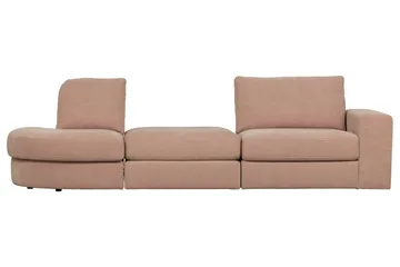 Kielstra Hjørnemodul Venstre - Rosa - Møbler - Sofaer - Modulsofaer - Hjørnemodul