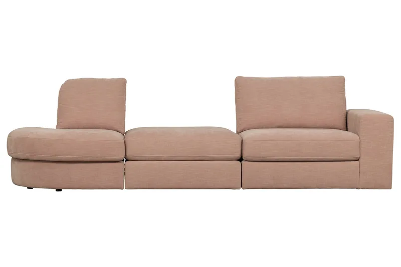 Kielstra Hjørnemodul Venstre - Rosa - Møbler - Sofaer - Modulsofaer - Hjørnemodul