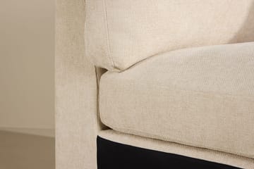 Hjørnemodul Salerno i stoff - Beige - Møbler - Sofaer - Modulsofaer - Hjørnemodul