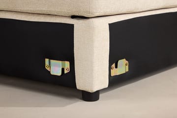Hjørnemodul Salerno i stoff - Beige - Møbler - Sofaer - Modulsofaer - Hjørnemodul