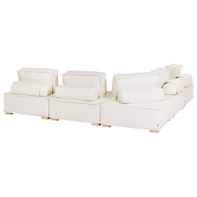 Hjørnesofa Tibro høyrevendt - Off-White - Møbler - Sofaer - Modulsofaer - Komplett modulsofa