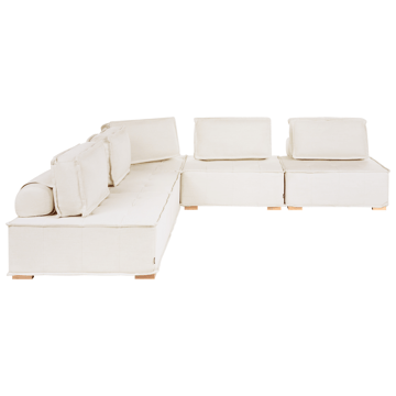 Hjørnesofa Tibro høyrevendt - Off-White - Møbler - Sofaer - Modulsofaer - Komplett modulsofa