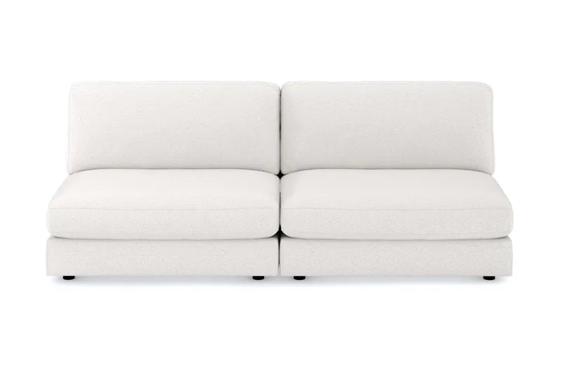 Arken 4-seters Modulsofa i Bouclé, Hvit