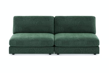 Arken 4-seters Modulsofa i Fløyel - Mørkegrønn - Møbler - Sofaer - Modulsofaer - Komplett modulsofa