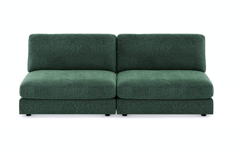 Arken 4-seters Modulsofa i Fløyel, Mørkegrønn