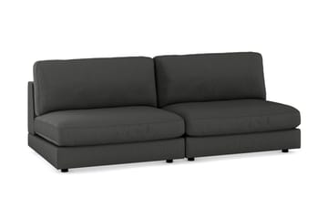 Arken 4-seters Modulsofa i Manchester - Mørk grå - Møbler - Sofaer - Modulsofaer - Komplett modulsofa
