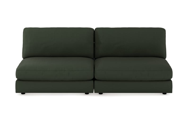 Arken 4-seters Modulsofa i Manchester, Mørkegrønn