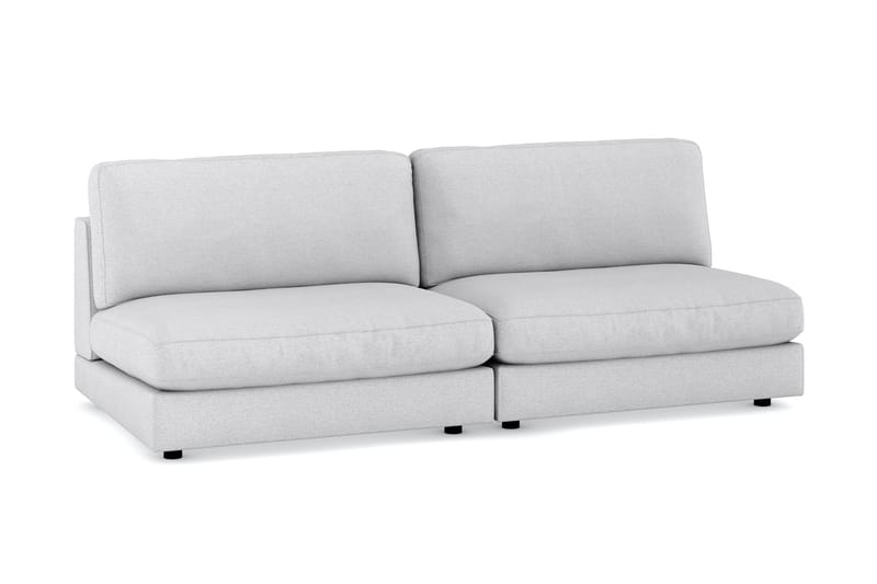 Arken 4-seters Modulsofa i Stoff - Lys grå - Møbler - Sofaer - Modulsofaer - Komplett modulsofa