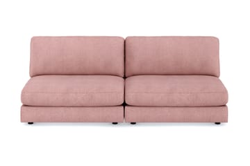 Arken 4-seters Modulsofa i Stoff - Rosa - Møbler - Sofaer - Modulsofaer - Komplett modulsofa