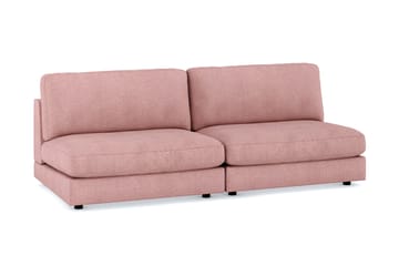 Arken 4-seters Modulsofa i Stoff - Rosa - Møbler - Sofaer - Modulsofaer - Komplett modulsofa