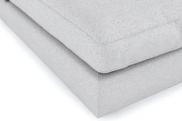 Arken 6-seters Vendbar U-formet Modulsofa med Divan + Fotskammel i Stoff - Lys grå - Møbler - Sofaer - Modulsofaer - Komplett modulsofa