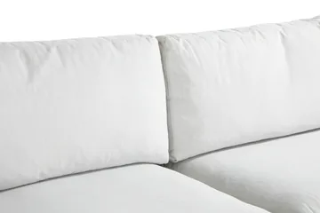 Arken 6-seters Vendbar U-formet Modulsofa med Divan + Fotskammel i Stoff - Lys grå - Møbler - Sofaer - Modulsofaer - Komplett modulsofa