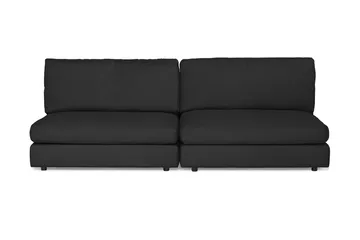 Arken Modulsofa 3-seter - Linsvart - Møbler - Sofaer - Modulsofaer - Komplett modulsofa