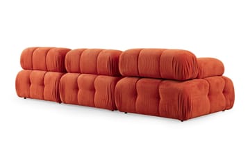 Belgin Modulsofa 3-seter - Rød - Møbler - Sofaer - Modulsofaer - Komplett modulsofa