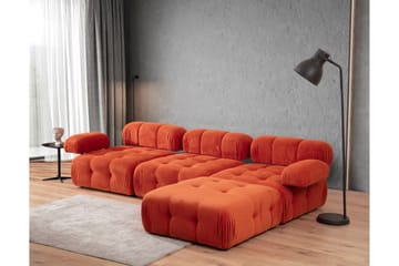 Belgin Modulsofa 3-seter - Rød - Møbler - Sofaer - Modulsofaer - Komplett modulsofa