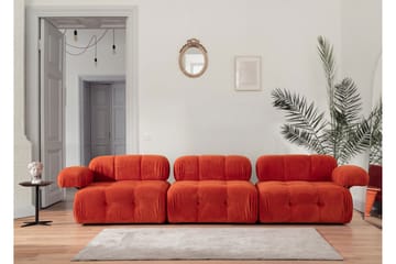 Belgin Modulsofa 3-seter - Rød - Møbler - Sofaer - Modulsofaer - Komplett modulsofa