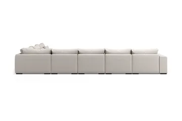 Dubai U-modulsofa Large med divan venstre ekstra dyp - Beige - Møbler - Sofaer - U-sofa