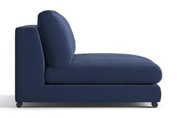 Moduldivansofa Henri - Midnattsblå Fløyel - Møbler - Sofaer - Modulsofaer - Komplett modulsofa