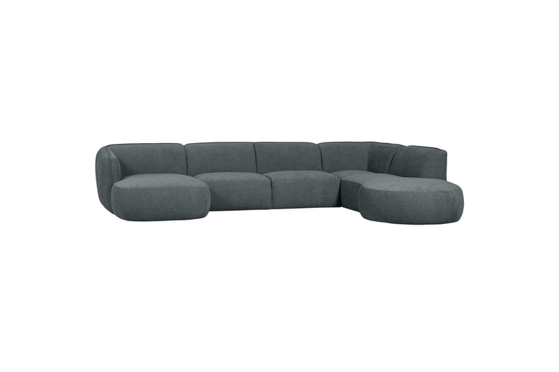 Modulsofa More - Blå/Grön - Komplett modulsofa