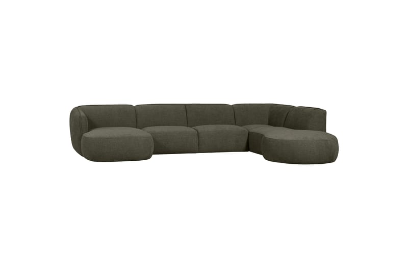 Modulsofa More - Grön - Komplett modulsofa