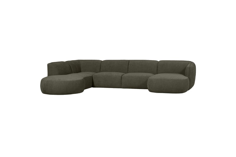 Modulsofa More - Grön - Komplett modulsofa