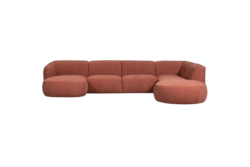 Modulsofa More - Rosa - Komplett modulsofa