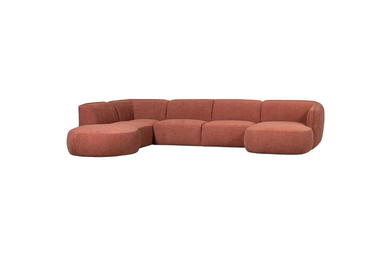 Modulsoffa More - Rosa - Komplett modulsofa