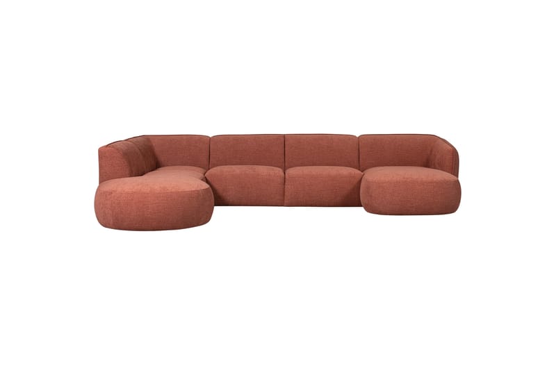 Modulsoffa More - Rosa - Komplett modulsofa