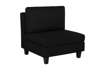 Skintebo Modulsofa - Svart - Møbler - Sofaer - Modulsofaer - Midtmodul