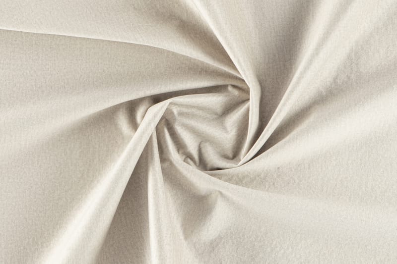 U-modulsofa Columbus Large med Divan Høyre Fløyel - Hvit - Møbler - Sofaer - Modulsofaer - Komplett modulsofa