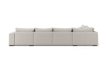 U-modulsofa Dubai med Divan Høyre - Beige - Møbler - Sofaer - Modulsofaer - Komplett modulsofa