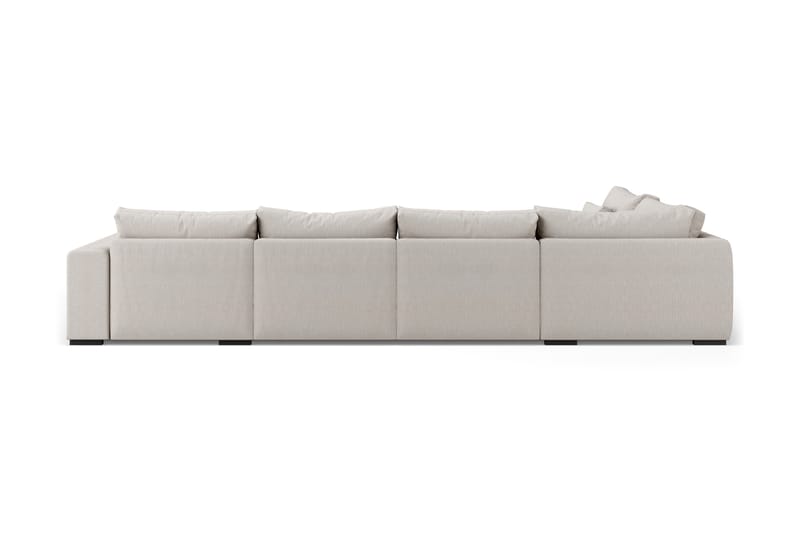 U-modulsofa Dubai med Divan Høyre - Beige - Møbler - Sofaer - Modulsofaer - Komplett modulsofa