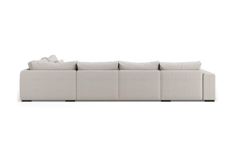 U-modulsofa Dubai med Divan Venstre - Beige - Møbler - Sofaer - Modulsofaer - Komplett modulsofa