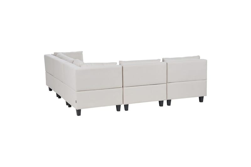 Komplett modulsoffa Beige, Black - Møbler - Sofaer - Modulsofaer - Komplett modulsofa