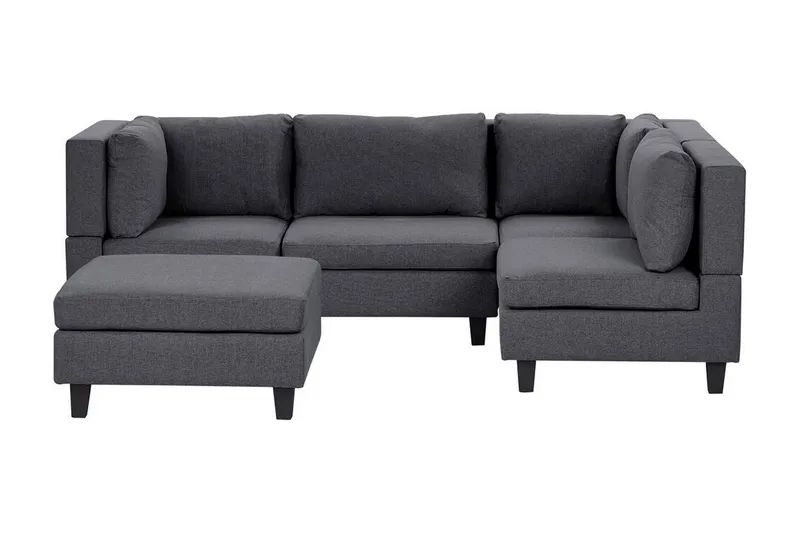 Komplett modulsoffa Grå - Møbler - Sofaer - Modulsofaer - Komplett modulsofa