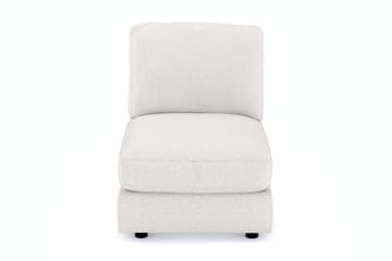 Arken 1-seters Midtmodul i Bouclé 70 cm bred - Hvit - Møbler - Sofaer - Modulsofaer - Midtmodul