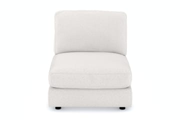 Arken 1-seters Midtmodul i Bouclé 90 cm bred - Hvit - Møbler - Sofaer - Modulsofaer - Midtmodul