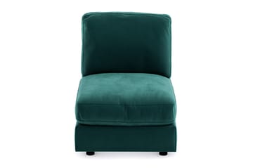 Arken 1-seters Midtmodul i Fløyel 70 cm bred - Grønn - Møbler - Sofaer - Modulsofaer - Midtmodul