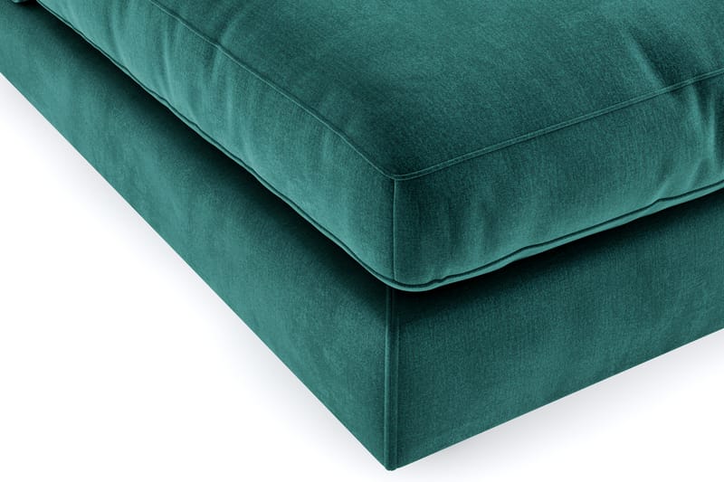 Arken 1-seters Midtmodul i Fløyel 70 cm bred - Grønn - Møbler - Sofaer - Modulsofaer - Midtmodul