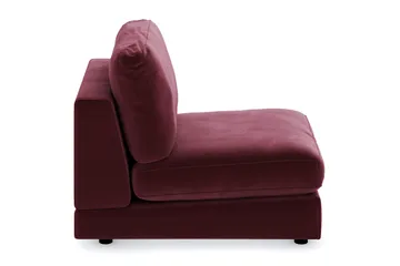 Arken 1-seters Midtmodul i Fløyel 70 cm bred - Lilla - Møbler - Sofaer - Modulsofaer - Midtmodul