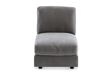 Arken 1-seters Midtmodul i Fløyel 70 cm bred - Mørk grå - Møbler - Sofaer - Modulsofaer - Midtmodul